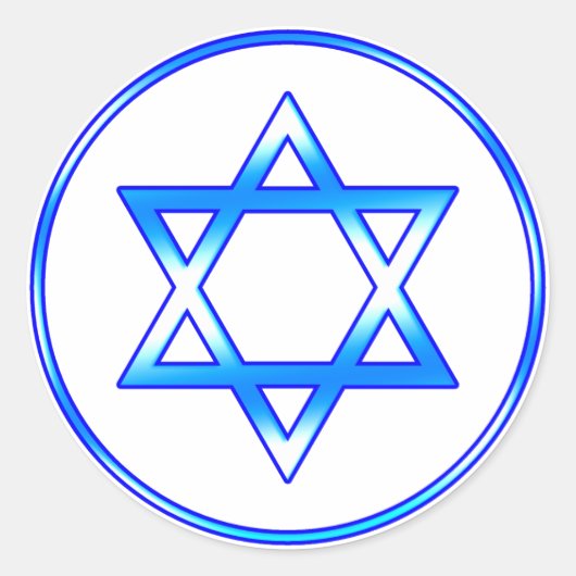 De ster van David Stickers (Voorkant)