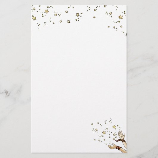 De Ster van het kenwijsje Briefpapier (Voorkant)