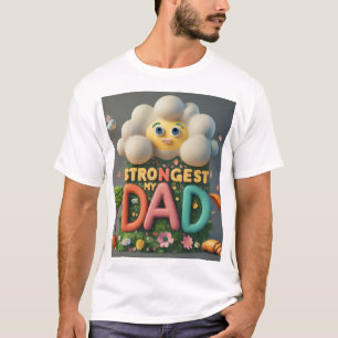 "De sterkste mijn vader - vier je vader T-shirt