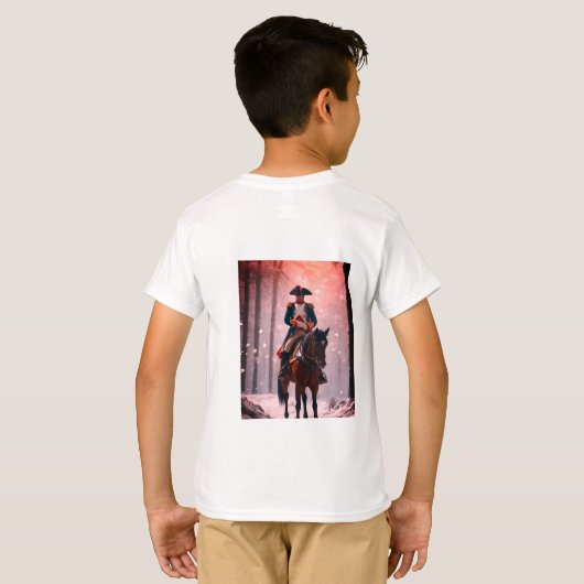 De_ Sterkte_ van _Napoleon's_ Troepen T-shirt (Achterkant volledig)