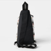 De sterren Patterned Canvas tas (Achterkant)