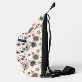 De sterren Patterned Canvas tas (Rechts)