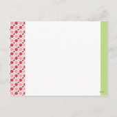 De Sterren van de amaryllis:: Het Briefkaart van (Achterkant)