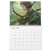 De sterren van de seizoenskalender kalender (Mar 2026)