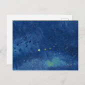 De sterrenhemel briefkaart (Voorkant / Achterkant)