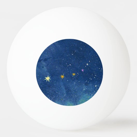 De sterrenhemel pingpongballen (Voorkant)