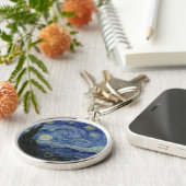 De Sterrennacht Sleutelhanger (Zijkant)