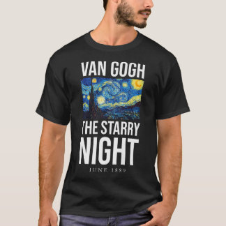De Sterrennacht Tee Shirts, Cool Vincent Van Gogh T-shirt