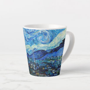 De Sterrennacht Van Gogh Latte Coffee-Mok Mok