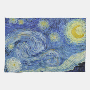 De Sterrennacht van Van Gogh Theedoek