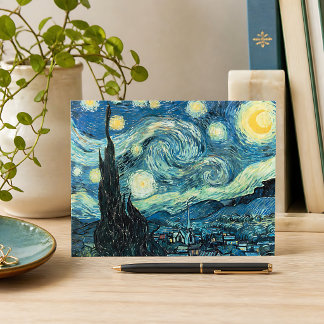 De sterrennacht van Vincent Van Gogh Briefkaart