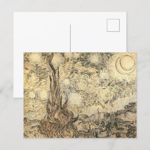 De Sterrennacht van Vincent van Gogh Briefkaart