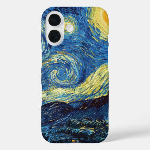 De Sterrennacht van Vincent Van Gogh iPhone 16 Hoesje