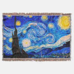 De Sterrennacht van Vincent Van Gogh Deken