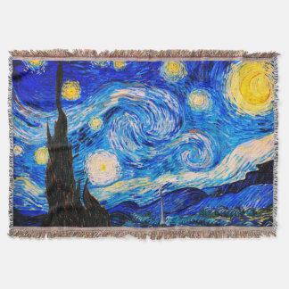 De Sterrennacht van Vincent Van Gogh Deken