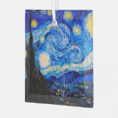 De Sterrennacht van Vincent Van Gogh Glas Ornament (Voorkant links)