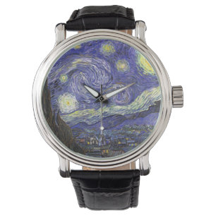 De sterrennacht van Vincent van Gogh Horloge