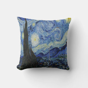 De Sterrennacht van Vincent Van Gogh Kussen