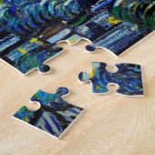 De Sterrennacht van Vincent Van Gogh Legpuzzel (Zijkant)