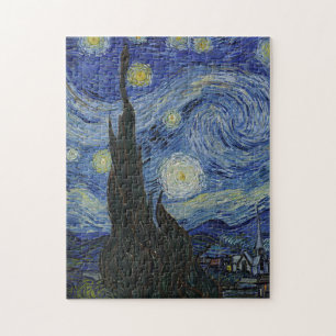 De Sterrennacht van Vincent Van Gogh Legpuzzel