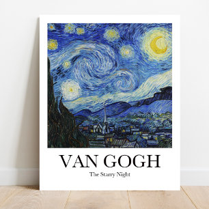 De Sterrennacht van Vincent van Gogh Poster