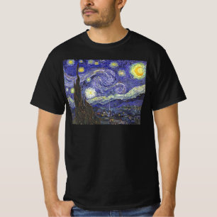 De sterrennacht van Vincent van Gogh T-shirt
