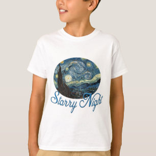 De sterrennacht van Vincent van Gogh. T-shirt