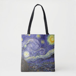 De sterrennacht van Vincent van Gogh Tote Bag