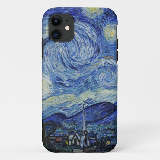 De Sterrennacht - Vincent Van Gogh Case-Mate iPhone Case (Achterkant)