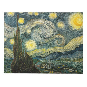 De sterrige Nacht van Vincent van Gogh (1889) Notitieblok