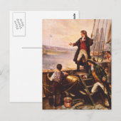 De stervormige banner van Percy Moran Briefkaart (Voorkant / Achterkant)