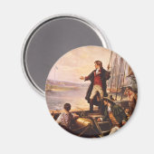 De stervormige banner van Percy Moran Magneet (Voorkant / Achterkant)