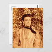 De stevige meid briefkaart (Voorkant / Achterkant)