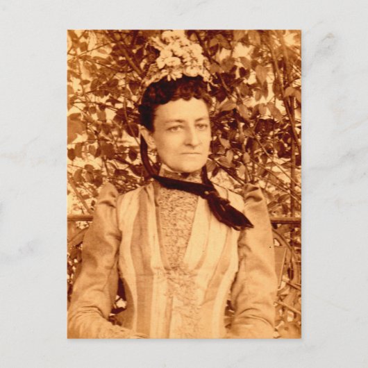 De stevige meid briefkaart (Voorkant)