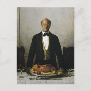 De steward briefkaart