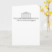 De Stichting van het sarcasme Kaart (Gele Bloem)