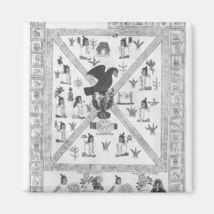 De stichting van Tenochtitlan Magneet