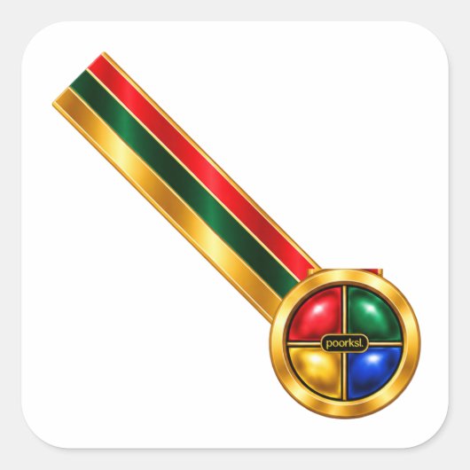 De sticker (Voorkant)