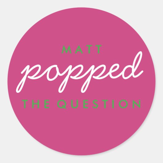 De Sticker Bachelorette Wedding (Voorkant)
