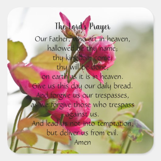 De Sticker des Heren (Voorkant)