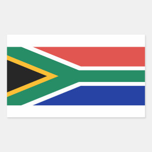 De Sticker van de Vlag van Zuid-Afrika *