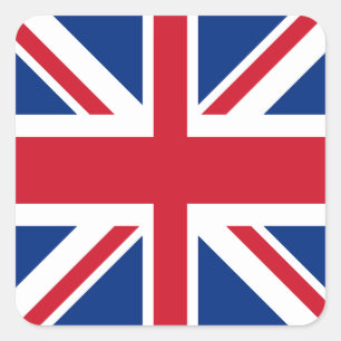 De Sticker van Union Jack