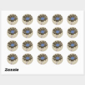 De Stickers van de bloem (Vel)