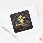 De stickers van de ondergrondse Vaping Shop (Groot (Envelop)