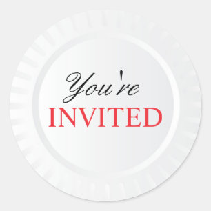 De Stickers van de Partij van de Picknick van het