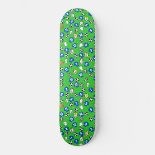 De Stickers van het Team van het football met Skateboard