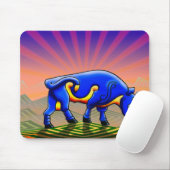 de stier muismat (Met muis)