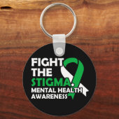 De Stigma bestrijden. Bewustmaking van de geesteli Sleutelhanger (Voorkant)