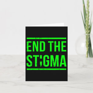 De Stigma Mental Health Awareness Warrior Counsel Kaart