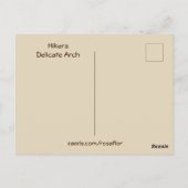 De stijging briefkaart (Achterkant)